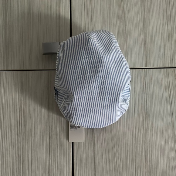 NWT Janie and Jack seersucker hat - 12-24 months - Picture 1 of 2